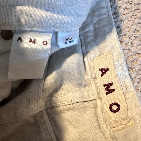 Women's Cream Jeans - Picture 4 of 4